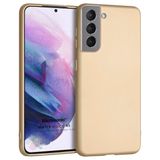 Microsonic Matte Silicone Samsung Galaxy S21 Plus Gold Cep Telefonu Kılıfı