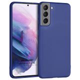 Microsonic Matte Silicone Samsung Galaxy S21 Plus için Kılıf Lacivert [Galaxy S21 Plus ile Uyumlu Kılıf - Lacivert]