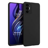 Microsonic Matte Silicone Tecno Pova 3 için Kılıf Siyah [Pova 3 ile Uyumlu Kılıf - Siyah]