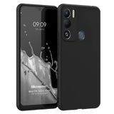 Microsonic Matte Silicone TECNO Pova Neo için Kılıf Siyah [Pova Neo ile Uyumlu Kılıf - Siyah]