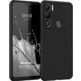 Microsonic Matte Silicone Tecno Pova Neo Siyah Kılıf