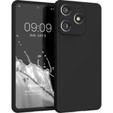 Microsonic Matte Silicone TECNO Spark 10 Pro Kılıf Siyah