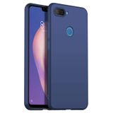 Microsonic Matte Silicone Xiaomi Mi 8 Lite Lacivert Kılıf