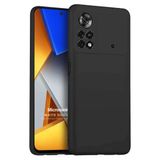 Microsonic Matte Silicone Xiaomi Poco M4 Pro 4G Siyah Kılıf