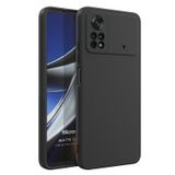 Microsonic Matte Silicone Xiaomi Poco X4 Pro 5G Gold Cep Telefonu Kılıfı