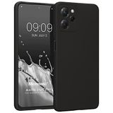 Microsonic Matte Silicone Xiaomi Poco X5 Pro için Kılıf Siyah [Poco X5 Pro ile Uyumlu Kılıf - Siyah]