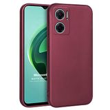 Microsonic Matte Silicone Xiaomi Redmi Note 11E için Kılıf Mor [Redmi Note 11E ile Uyumlu Kılıf - Mor]