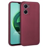 Microsonic Matte Silicone Xiaomi Redmi Note 11E Mor Cep Telefonu Kılıfı