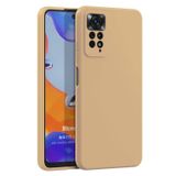 Microsonic Matte Silicone Xiaomi Redmi Note 12 Pro 4G Gold Cep Telefonu Kılıfı