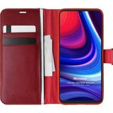 Microsonic Omix X500 Delux Leather Wallet Kırmızı Cep Telefonu Kılıfı