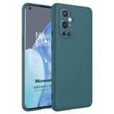 Microsonic OnePlus 9 Pro için Kılıf Groovy Soft Koyu Yeşil [OnePlus 9 Pro ile Uyumlu Kılıf - Koyu Yeşil]