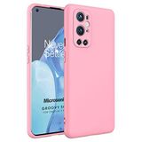 Microsonic OnePlus 9 Pro için Kılıf Groovy Soft Pembe [OnePlus 9 Pro ile Uyumlu Kılıf - Pembe]