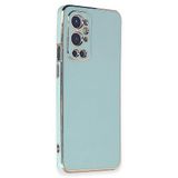 Microsonic OnePlus 9 Pro için Kılıf Olive Plated Yeşil [OnePlus 9 Pro ile Uyumlu Kılıf - Yeşil]