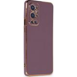 Microsonic OnePlus 9 Pro Kılıf Olive Plated Lila