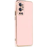 Microsonic OnePlus 9 Pro Kılıf Olive Plated Pembe
