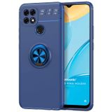 Microsonic Oppo A15 için Kılıf Kickstand Ring Holder Lacivert [A15 ile Uyumlu Kılıf - Lacivert]
