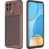 Microsonic Oppo A15 Legion Series Kahverengi Cep Telefonu Kılıfı