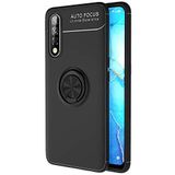 Microsonic Oppo A31 için Kılıf Kickstand Ring Holder Siyah [A31 ile Uyumlu Kılıf - Siyah]