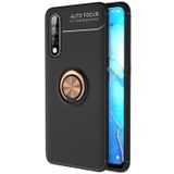 Microsonic Oppo A31 için Kılıf Kickstand Ring Holder Siyah Rose [A31 ile Uyumlu Kılıf - Siyah - Rose]