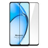 Microsonic Oppo A60 Tam Kaplayan Temperli Cam Ekran Koruyucu Siyah [A60 ile Uyumlu Ekran Koruyucu - Siyah]