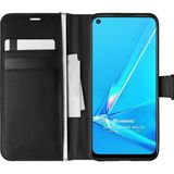 Microsonic Oppo A72 Delux Leather Wallet Siyah Cep Telefonu Kılıfı