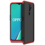Microsonic Oppo A9 2020 Siyah Double Dip 360 Protective Kılıf