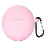 Microsonic Oppo Enco Air 2i Askılı Mat Silikon Pembe Kulaklık Kılıfı