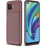 Microsonic Oppo Reno 4 Lite Legion Series Kahverengi Cep Telefonu Kılıfı