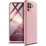 Microsonic Oppo Reno 5 Lite Double Dip 360 Protective Rose Gold Cep Telefonu Kılıfı