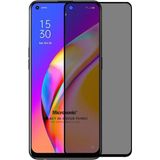 Microsonic Oppo Reno 5 Lite Privacy 5D Gizlilik Filtreli Siyah Cam Ekran Koruyucu