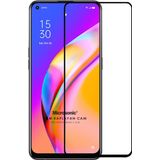 Microsonic Oppo Reno 5 Lite Tam Kaplayan Temperli Siyah Cam Ekran Koruyucu