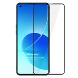 Microsonic Oppo Reno 6 4G Tam Kaplayan Temperli Cam Ekran Koruyucu Siyah [Reno 6 4G ile Uyumlu Ekran Koruyucu]
