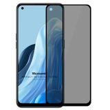 Microsonic Oppo Reno 7 4G Privacy 5D Gizlilik Filtreli Cam Ekran Koruyucu Siyah [Reno 7 4G ile Uyumlu Ekran Koruyucu]