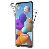 Microsonic Realme 8i için Kılıf 6 Tarafı Tam Full Koruma 360 Clear Soft Şeffaf [Realme 8i ile Uyumlu Kılıf - Şeffaf]