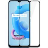 Microsonic Realme C11 2021 Tam Kaplayan Temperli Siyah Cam Ekran Koruyucu