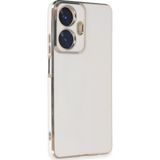 Microsonic Realme C55 Olive Plated Beyaz Kılıf