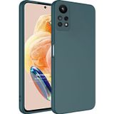 Microsonic Redmi Note 12 Pro 4G Groovy Soft Koyu Yeşil Cep Telefonu Kılıfı