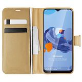 Microsonic Reeder P13 Blue Max 2020 için Kılıf Delux Leather Wallet Gold [P13 Blue Max 2020 ile Uyumlu Kılıf - Gold]