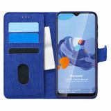 Microsonic Reeder P13 Blue Max 2021 için Kılıf Fabric Book Wallet Lacivert [P13 Blue Max 2021 ile Uyumlu Kılıf - Lacivert]