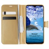 Microsonic Reeder P13 Blue Max için Kılıf Delux Leather Wallet Gold [P13 Blue Max ile Uyumlu Kılıf - Gold]