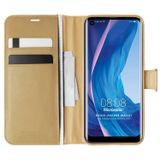 Microsonic Reeder P13 Blue Max Pro için Kılıf Delux Leather Wallet Gold [P13 Blue Max Pro ile Uyumlu Kılıf - Gold]
