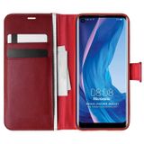 Microsonic Reeder P13 Blue Max Pro için Kılıf Delux Leather Wallet Kırmızı [P13 Blue Max Pro ile Uyumlu Kılıf - Kırmızı]