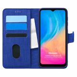 Microsonic Reeder P13 Blue Max Pro Lite için Kılıf Fabric Book Wallet Lacivert [P13 Blue Max Pro Lite ile Uyumlu Kılıf - Lacivert]