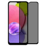 Microsonic Samsung Galaxy A03s Privacy 5D Gizlilik Filtreli Cam Ekran Koruyucu Siyah [Galaxy A03s ile Uyumlu Ekran Koruyucu]