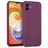 Microsonic Samsung Galaxy A04 Matte Silicone Mor Kılıf