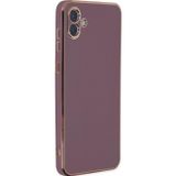 Microsonic Samsung Galaxy A04 Olive Plated Lila Kılıf