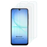 Microsonic Samsung Galaxy A07 Screen Protector Nano Glass Cam Ekran Koruyucu (3`lü Paket) [Galaxy A07 ile Uyumlu Ekran Koruyucu - Şeffaf]