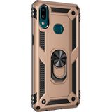Microsonic Samsung Galaxy A10S Military Ring Holder Gold Kılıf