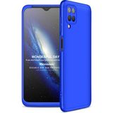 Microsonic Samsung Galaxy A12 Double Dip 360 Protective Mavi Kılıf