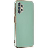 Microsonic Samsung Galaxy A13 4G Olive Plated Yeşil Kılıf